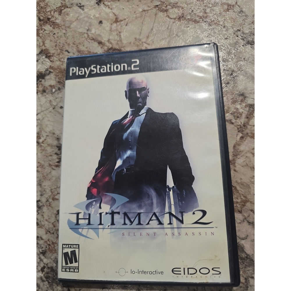 Hitman 2 Silent Assassin PlayStation 2 CIB Hitman PS2‎ Black Label
